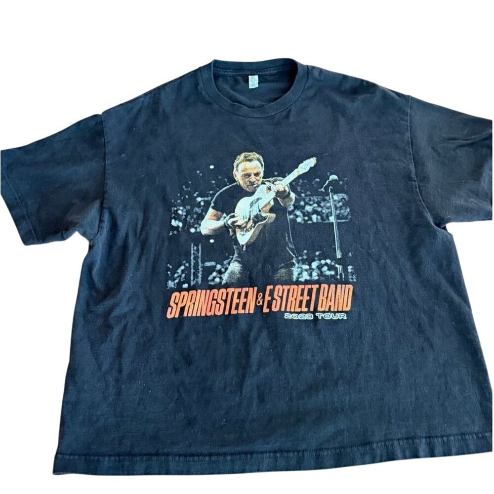 Bruce Springsteen & E Street Band 2024 Tour Concert T-Shirt Size XL